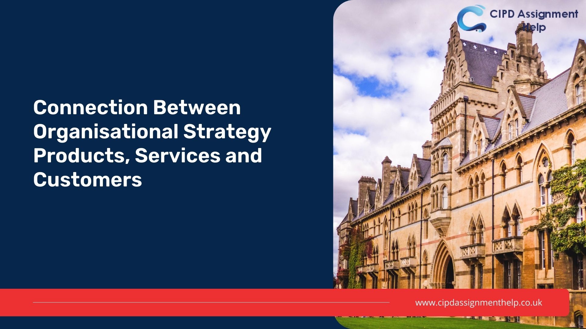 Connection Between Organisational Strategy Products Services and customers