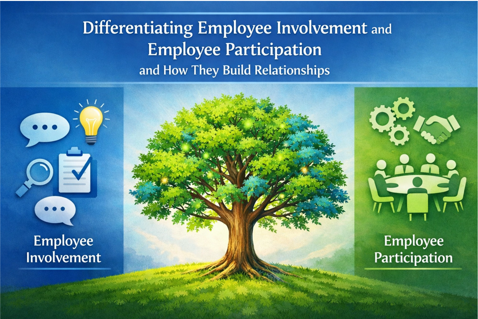 Differentiating Employee Involvement and Employee Participation and How They Build Relationships