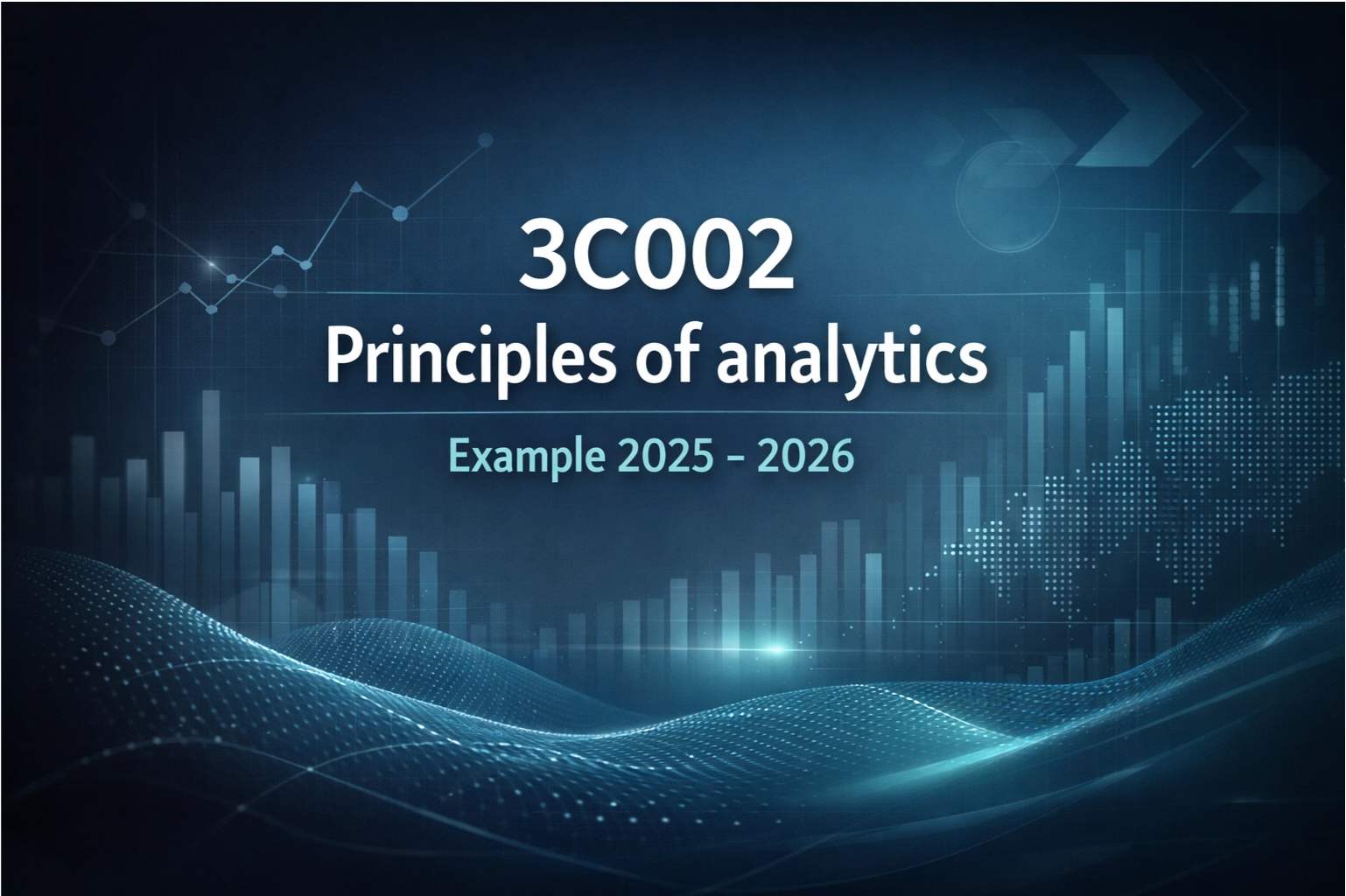 3CO02 Principles of analytics Example 2025 - 2026