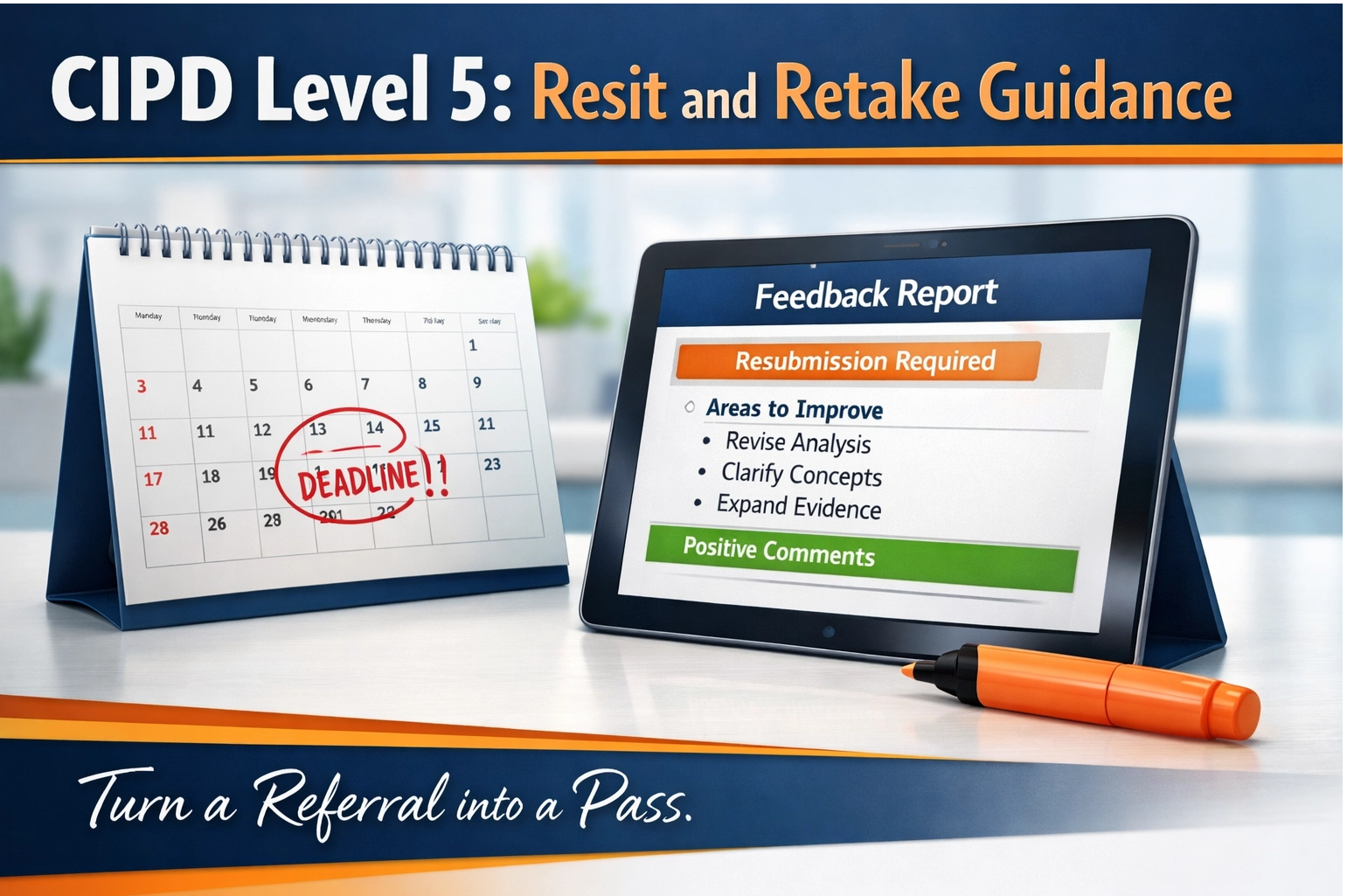 What Happens if you Fail CIPD Level 5 Assignment