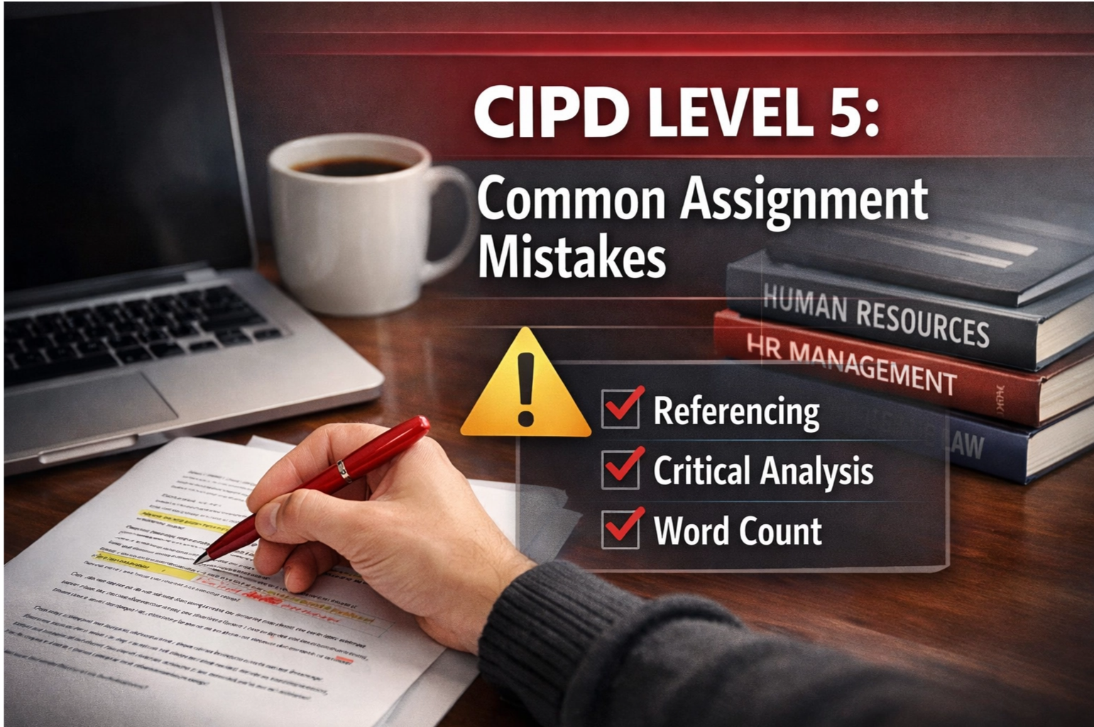 CIPD Level 5 Assignment Common Mistakes