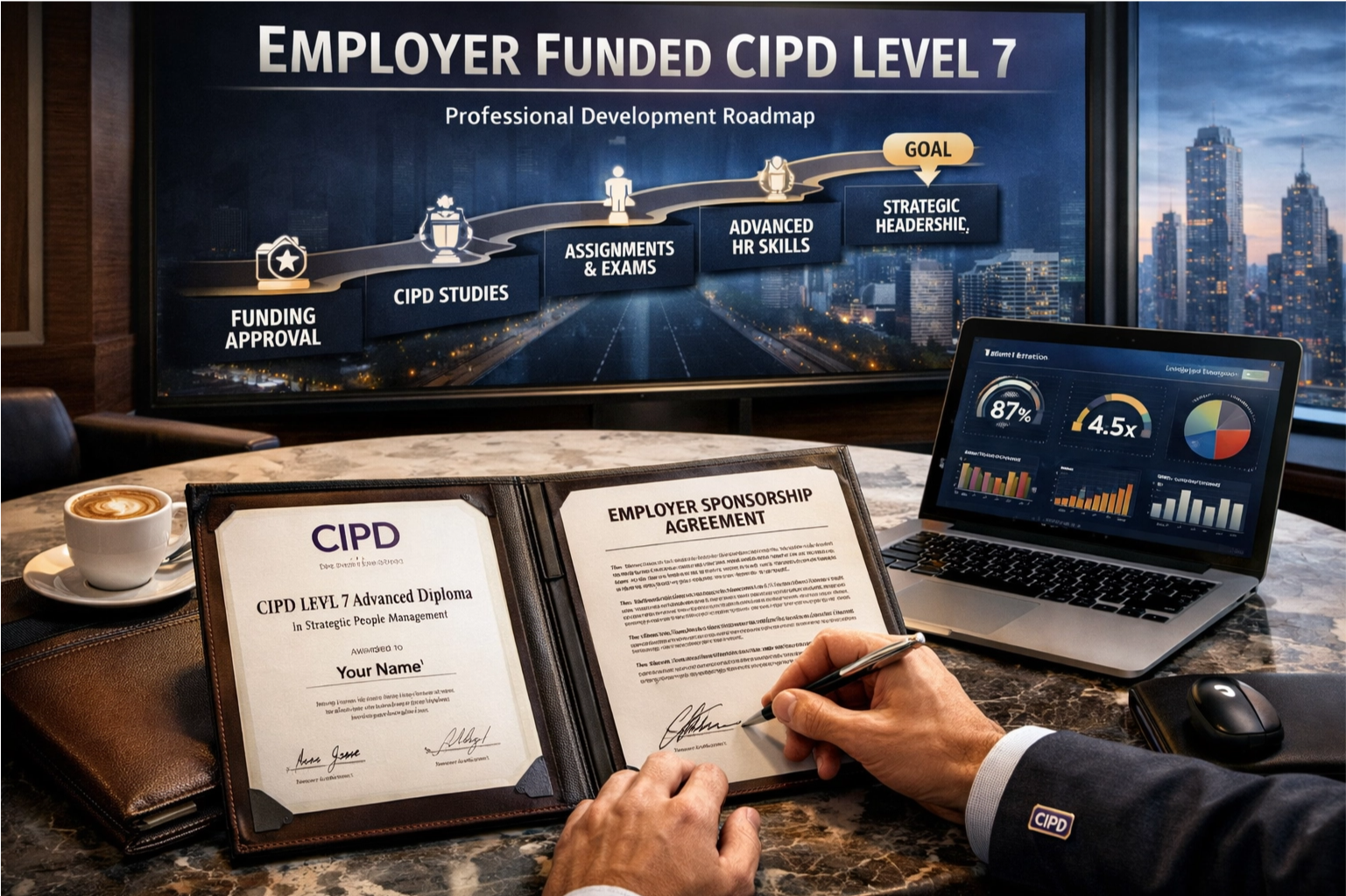 Employer Funded CIPD Level 7 Qualification