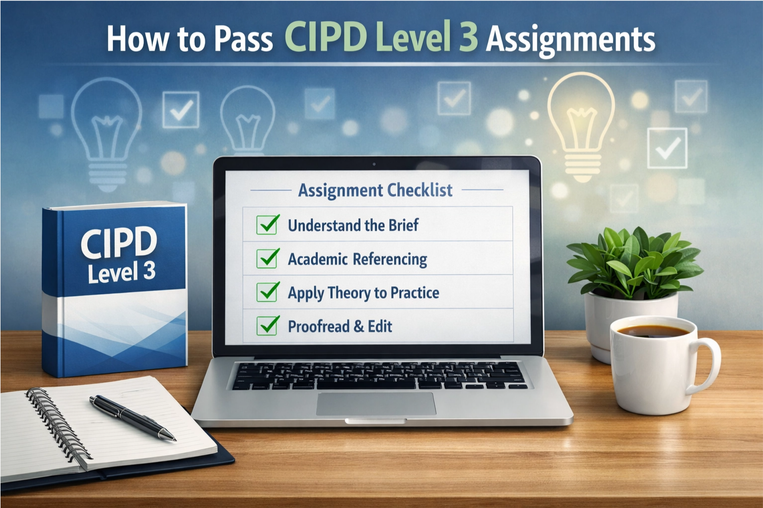 How to Pass CIPD Level 3 Assignments