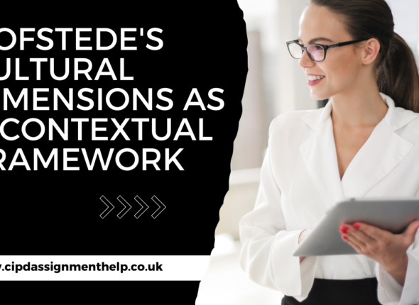 Hofstede's Cultural Dimensions as a Contextual Framework
