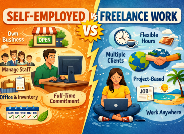 Self-Employed vs Freelance Work Comparison