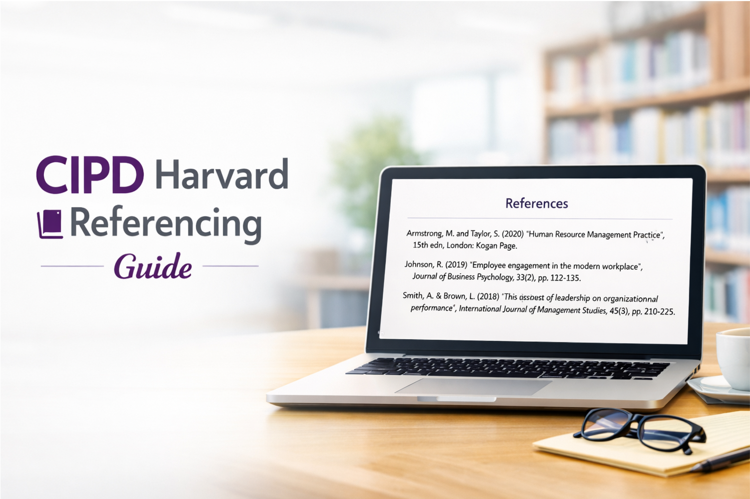 CIPD Harvard Referencing