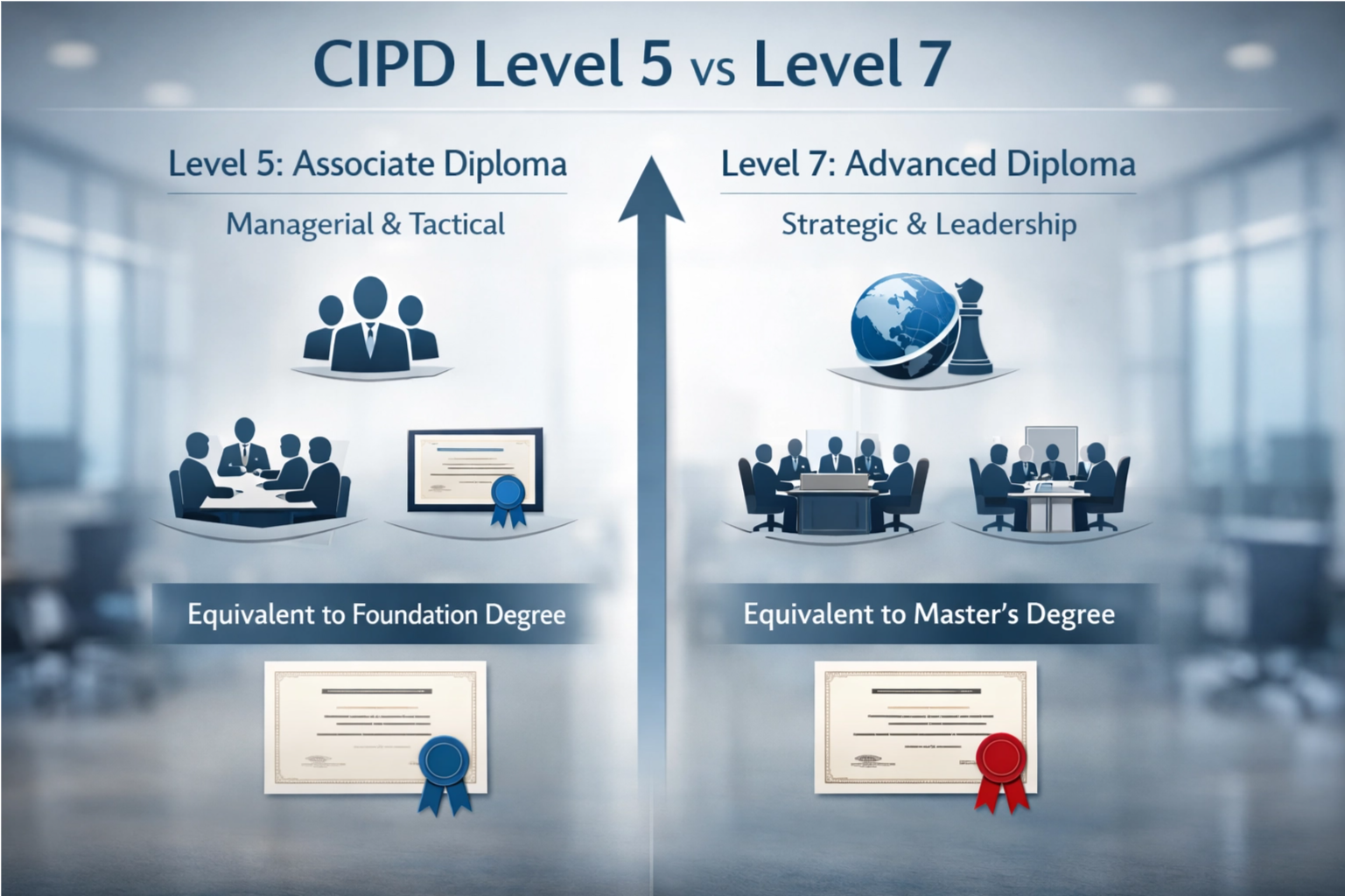 CIPD Level 7 vs Level 5