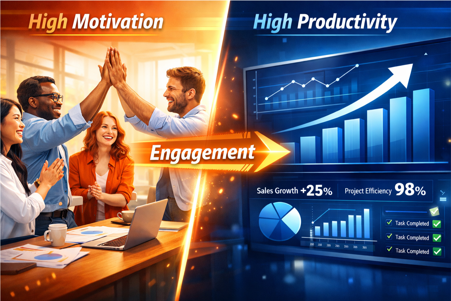 Impact of Motivation on Employee Productivity